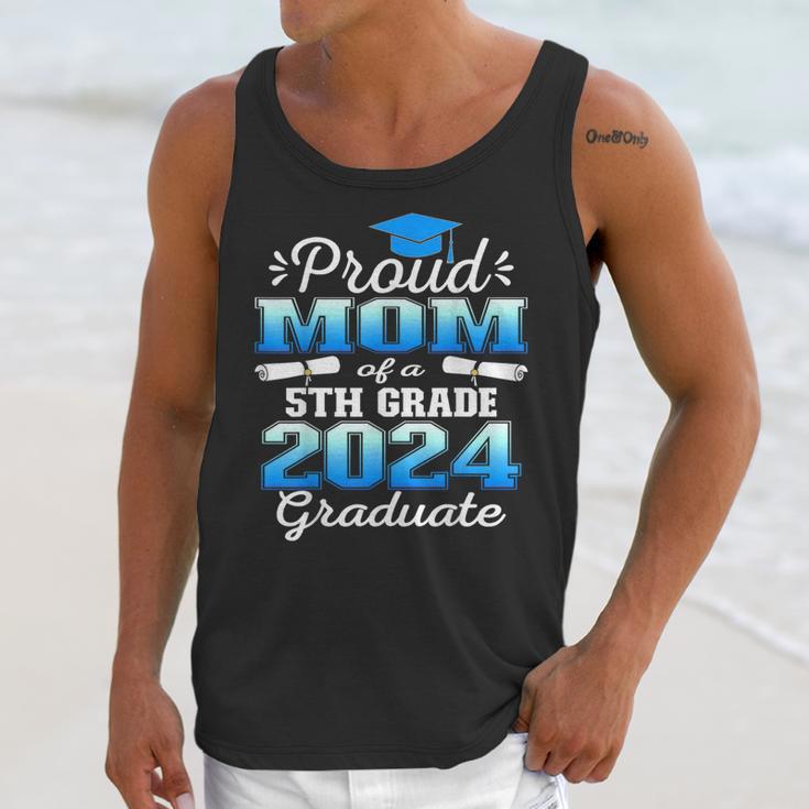Proud Mom Of 5th Grade Graduate 2024 Elementary Graduation Unisex Tank Top