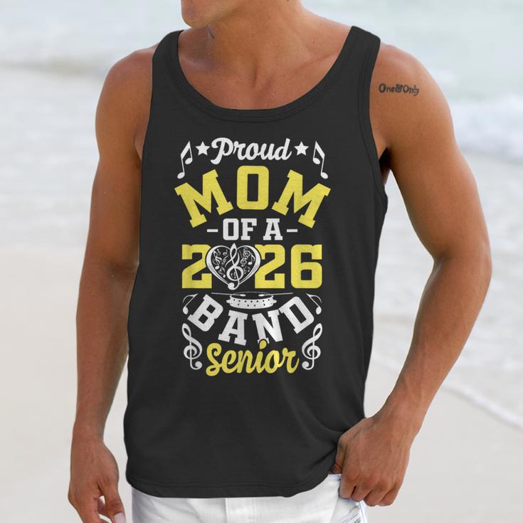 Proud Mom Of a Band Senior 2026 Graduation Unisex Tank Top