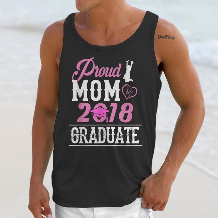 Proud Mom Of A Class 2018 GraduateShirt Graduation Unisex Tank Top