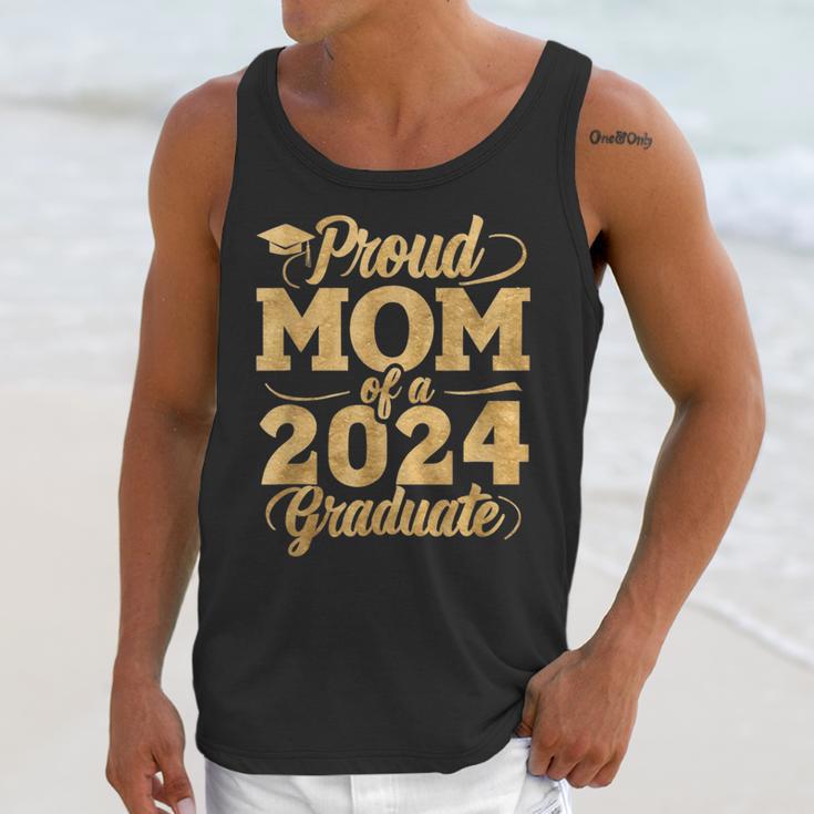 Proud Mom Of a Class Of 2024 Graduate Senior Graduation Unisex Tank Top