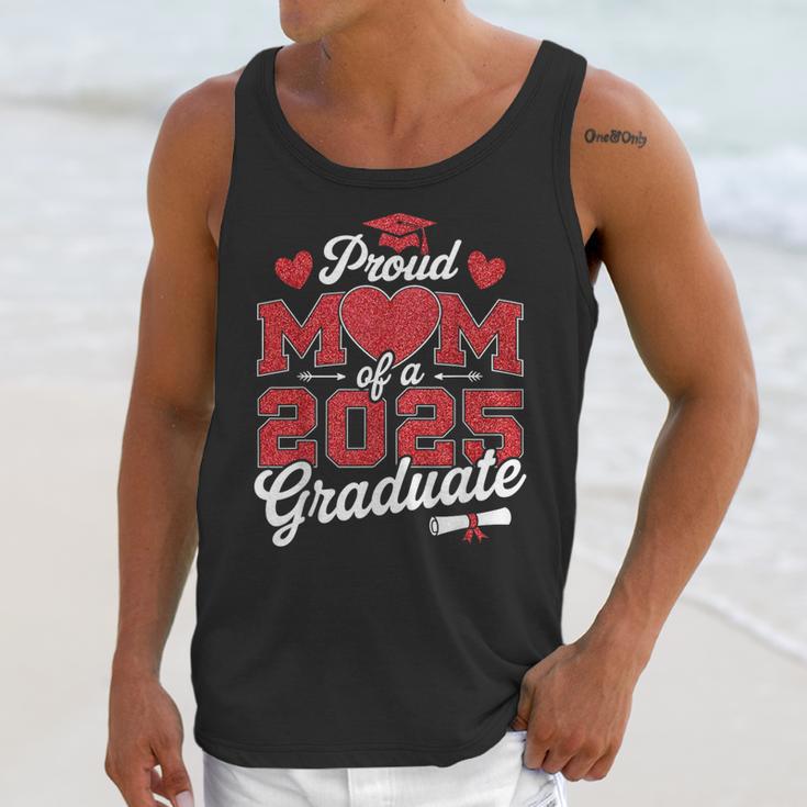 Proud Mom Of a Class Of 2025 Graduate Senior Graduation Unisex Tank Top