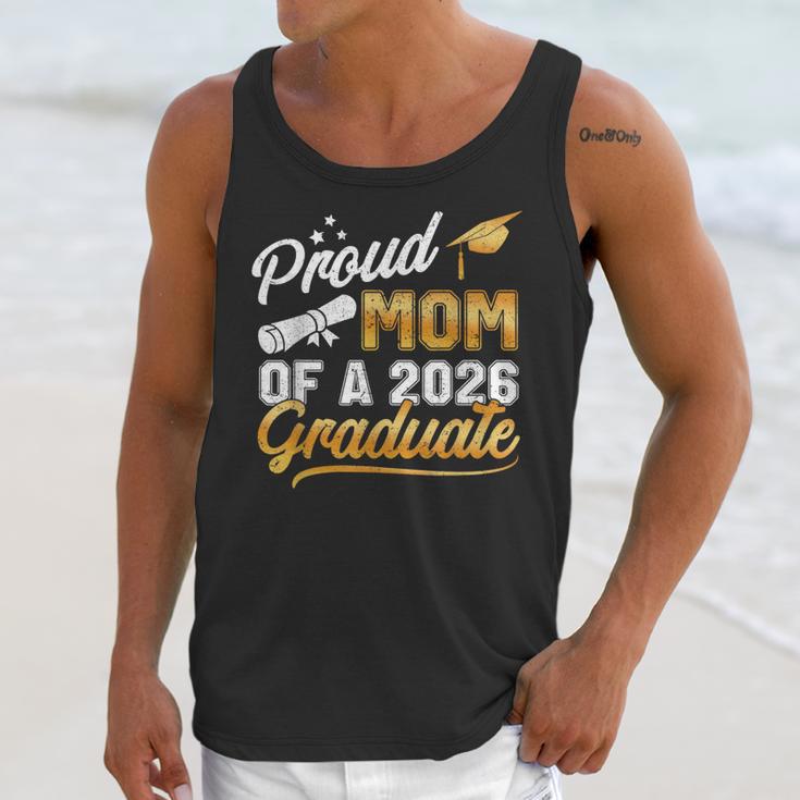 Proud Mom Of A Class Of 2026 Graduate Senior 2026 Graduation Unisex Tank Top