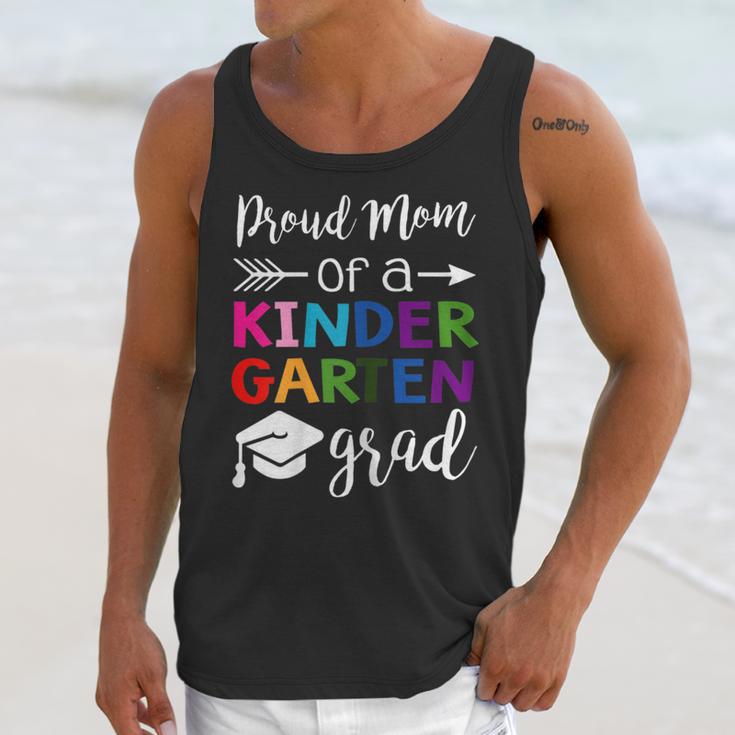 Proud Mom Of A Kindergarten Grad Shirt Graduation Unisex Tank Top
