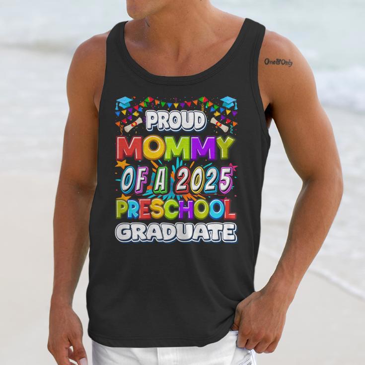 Proud MOMMY Of a 2025 Preschool Graduate Graduation Unisex Tank Top