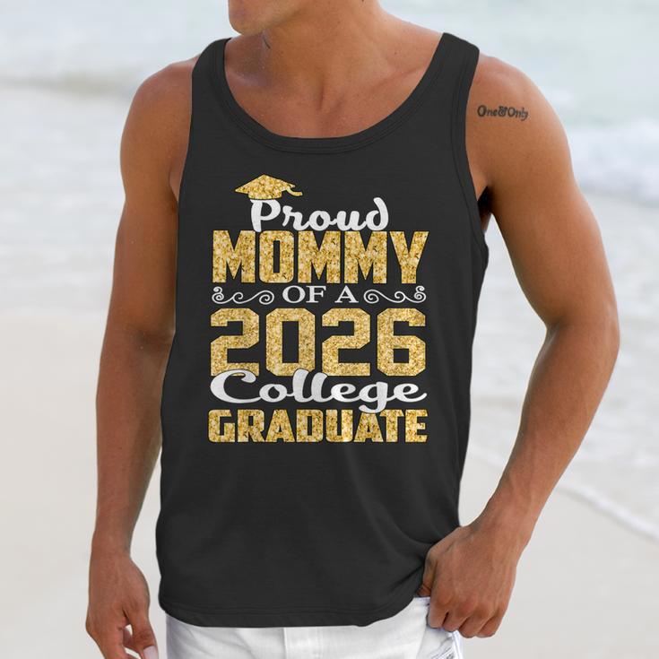 Proud Mommy Of A 2026 College Graduate Shirt Graduation Unisex Tank Top
