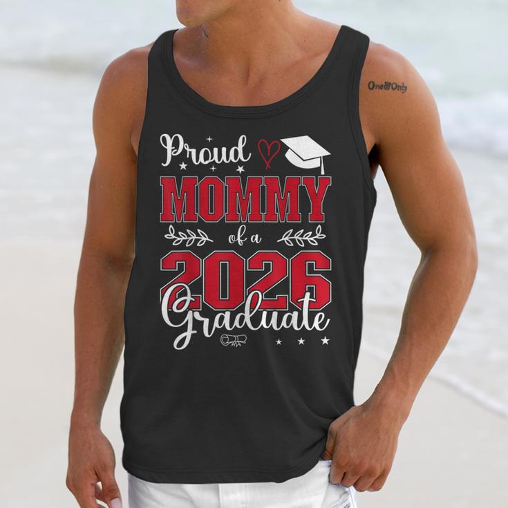 Proud Mommy Of a Class Of 2026 Graduate For Graduation Unisex Tank Top
