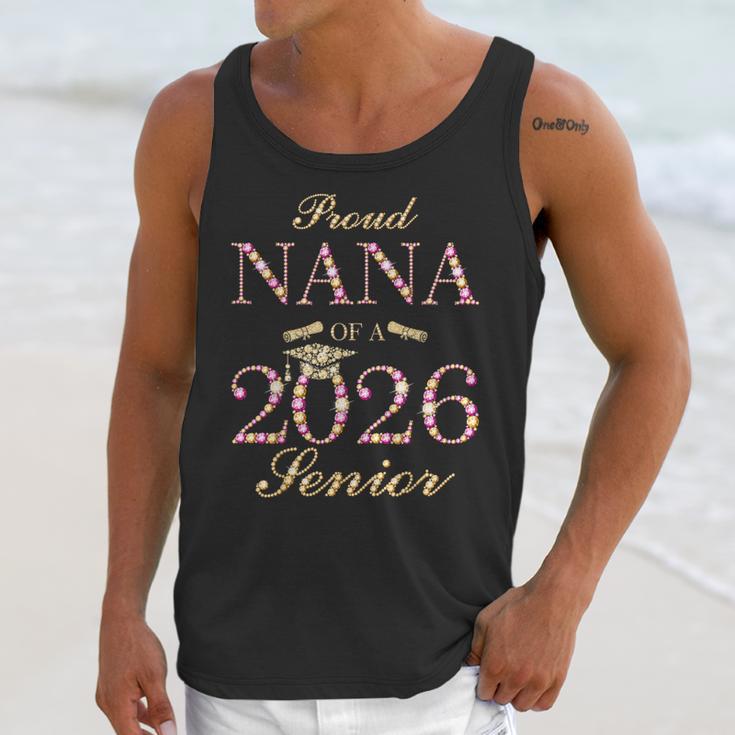 Proud Nana Of A 2026 Senior Graduate Graduation Unisex Tank Top
