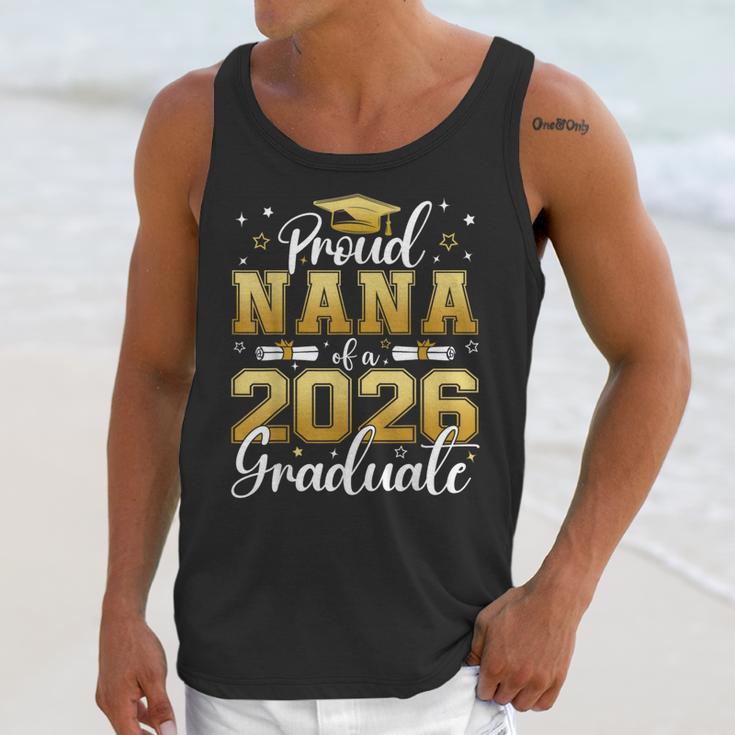 Proud Nana Of a Class Of 2026 Graduate Senior Graduation Unisex Tank Top
