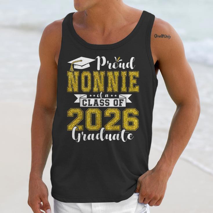 Proud Nonnie Of a Class Of 2026 Graduate Graduation 2026 Unisex Tank Top