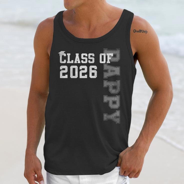 Proud Pappy Of A 2026 Graduate Grad Senior Graduation Unisex Tank Top