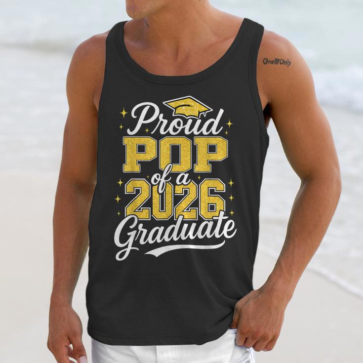 Proud Pop Of A 2026 Graduate Class Of 2026 Graduation Unisex Tank Top