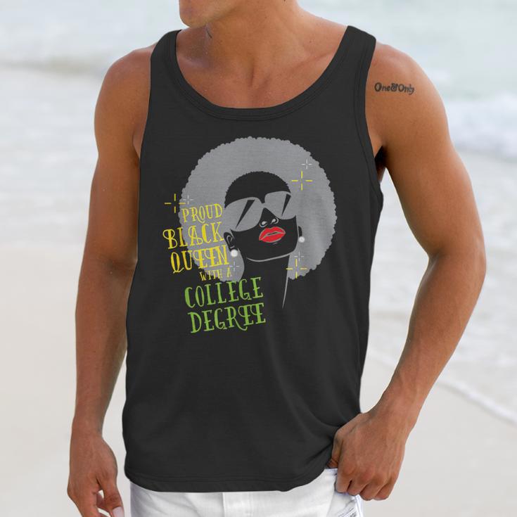 Proud Queen College Graduation Unisex Tank Top