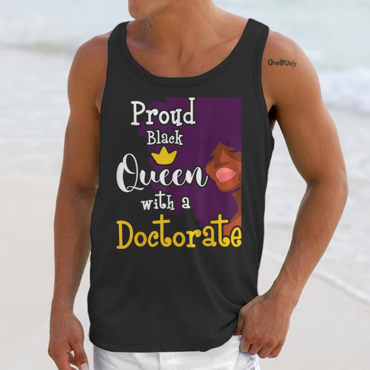Proud Queen PhD Graduate PhD Graduation Doctorate Unisex Tank Top