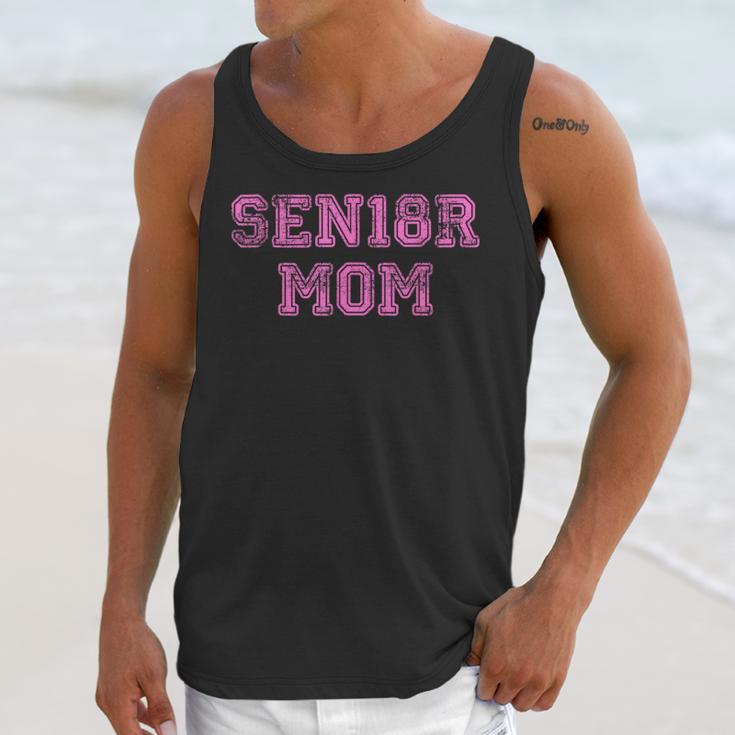 Proud Senior Mom 2018 High School Graduation Shirt Mom Tee Unisex Tank Top