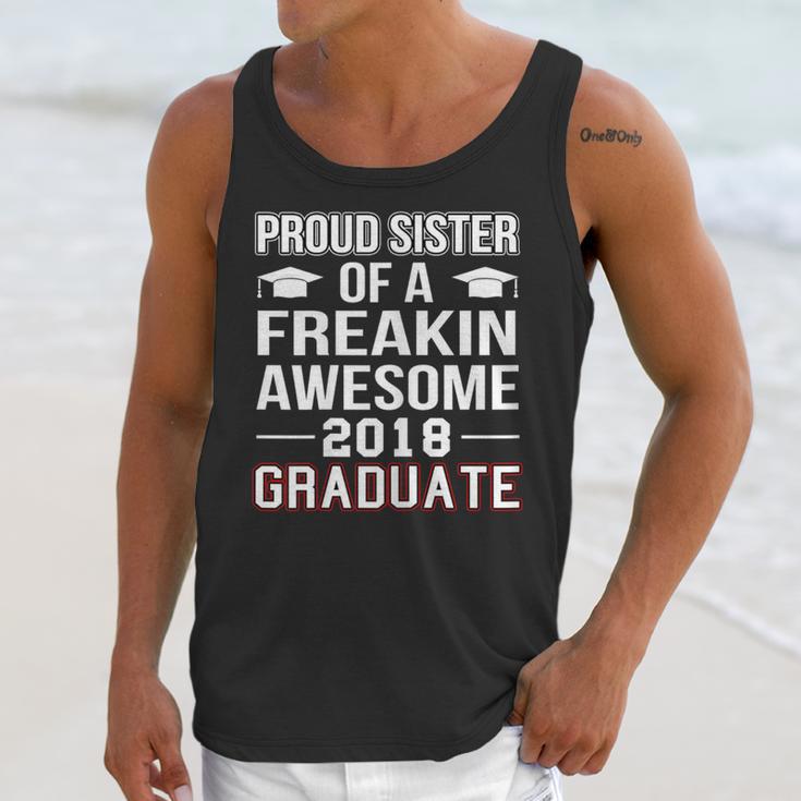 Proud Sister Of A 2018 Graduate Senior GraduationShirt Unisex Tank Top