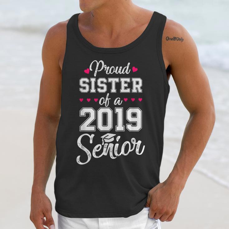 Proud Sister Of a 2019 Senior GraduationShirt Unisex Tank Top