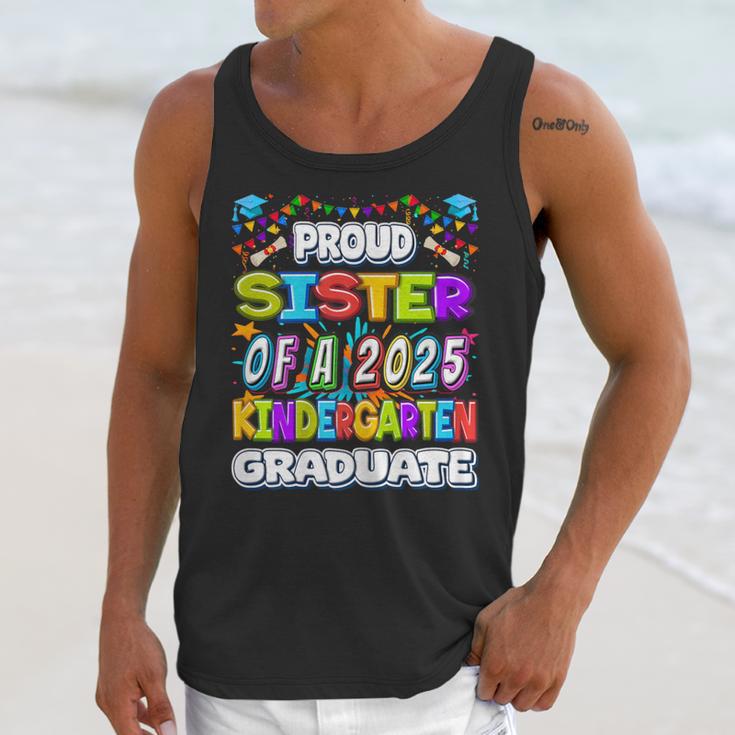 Proud SISTER Of a 2025 Kindergarten Graduate Graduation Unisex Tank Top