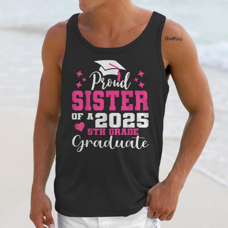 Proud Sister Of 5th Grade Graduate 2025 Family Graduation Unisex Tank Top