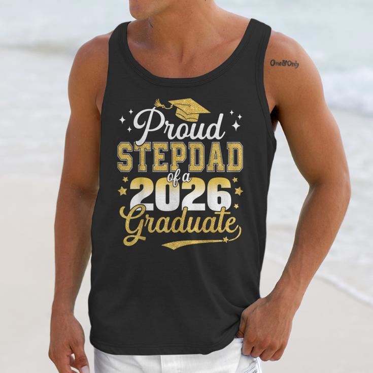 Proud Stepdad Of a Class Of 2026 Graduate Senior Graduation Unisex Tank Top