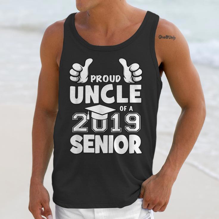 Proud Uncle Of A 2019 Senior School Graduation Shirt Unisex Tank Top