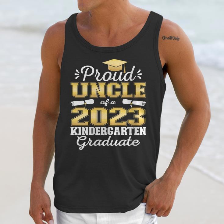 Proud Uncle Of Kindergarten Graduate 2023 Graduation Uncle Unisex Tank Top