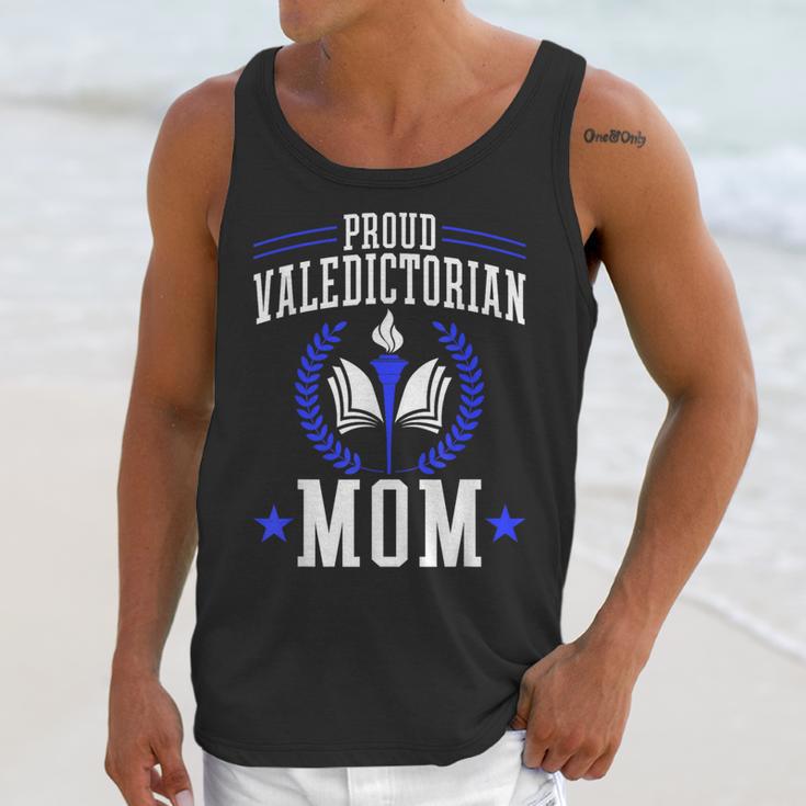 Proud Valedictorian Mom Graduation Grad Mom Class Of 2025 Unisex Tank Top