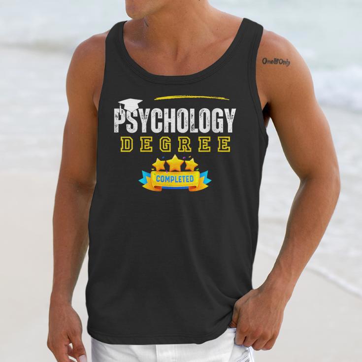 Psychology Degree Graduation Senior Celebration Grad Party Unisex Tank Top