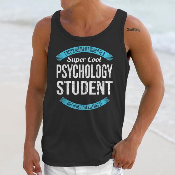 Psychology Student Tshirt Graduation Unisex Tank Top