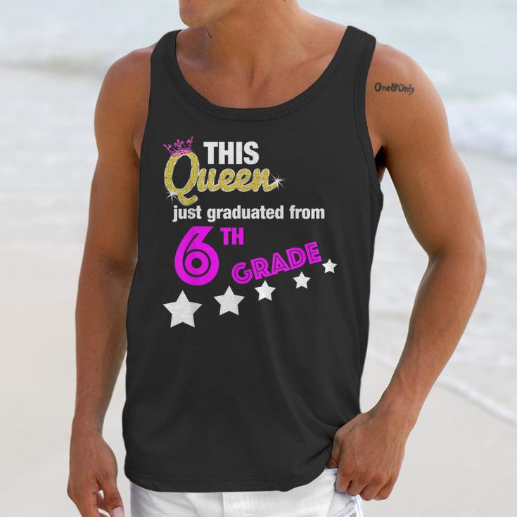 Queen 6th Grade Graduation For Girls Unisex Tank Top