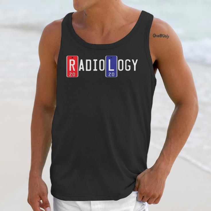Radiology Tech X-Ray Markers 2020 Graduation Unisex Tank Top