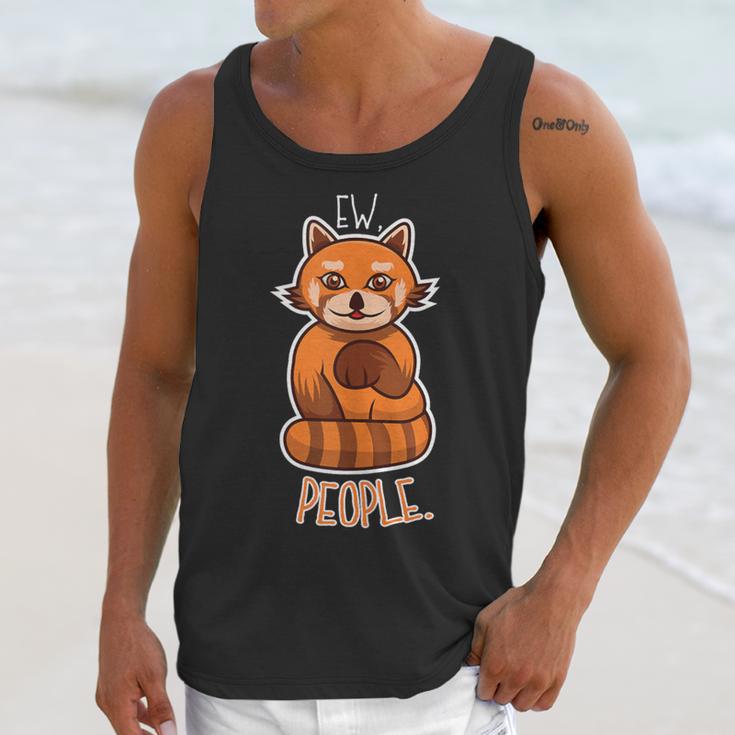 Red Panda Introvert For Red Pandas Fan Unisex Tank Top Red Panda Introvert For Red Pandas Fan Unisex Tank Top
