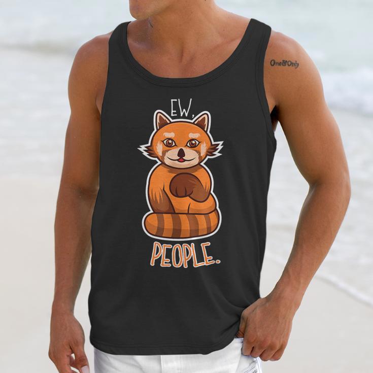 Red Panda Introvert For Red Pandas Fan Unisex Tank Top Red Panda Introvert For Red Pandas Fan Unisex Tank Top