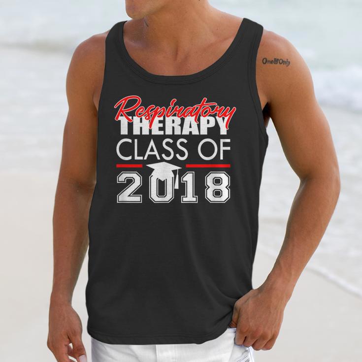 Respiratory Therapy Class Of 2018 Graduation Shirt Women Men Unisex Tank Top
