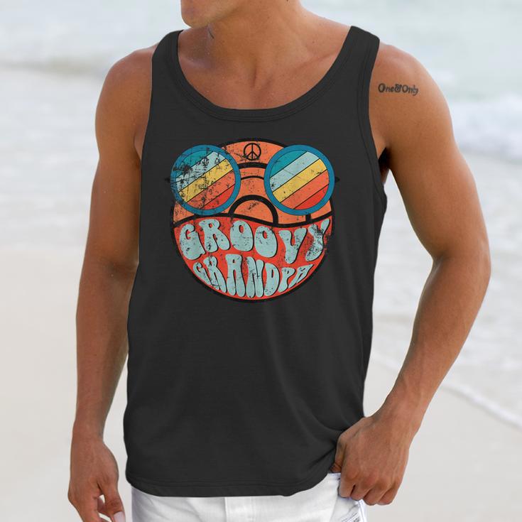 Retro 1970's Groovy Grandpa 70s Aesthetic Nostalgia Unisex Tank Top Retro 1970's Groovy Grandpa 70s Aesthetic Nostalgia Unisex Tank Top