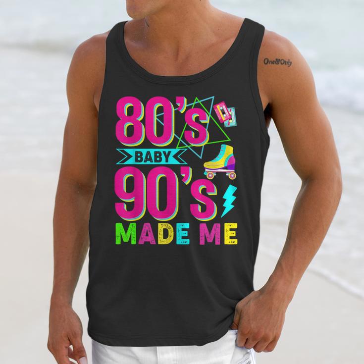 Retro 1980s 80's Baby 1990s 90's Made Me Nostalgia Vibes Unisex Tank Top Retro 1980s 80's Baby 1990s 90's Made Me Nostalgia Vibes Unisex Tank Top