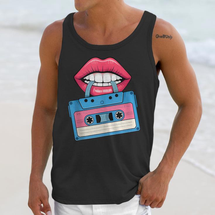 Retro 80s And 90s Cassette Perfect For Nostalgia Unisex Tank Top