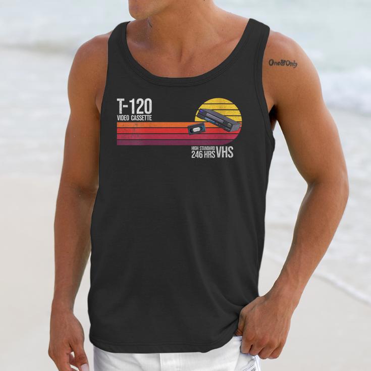 Retro 80's 90's Music Nostalgia Video Cassette Tape VHS Unisex Tank Top Retro 80's 90's Music Nostalgia Video Cassette Tape VHS Unisex Tank Top