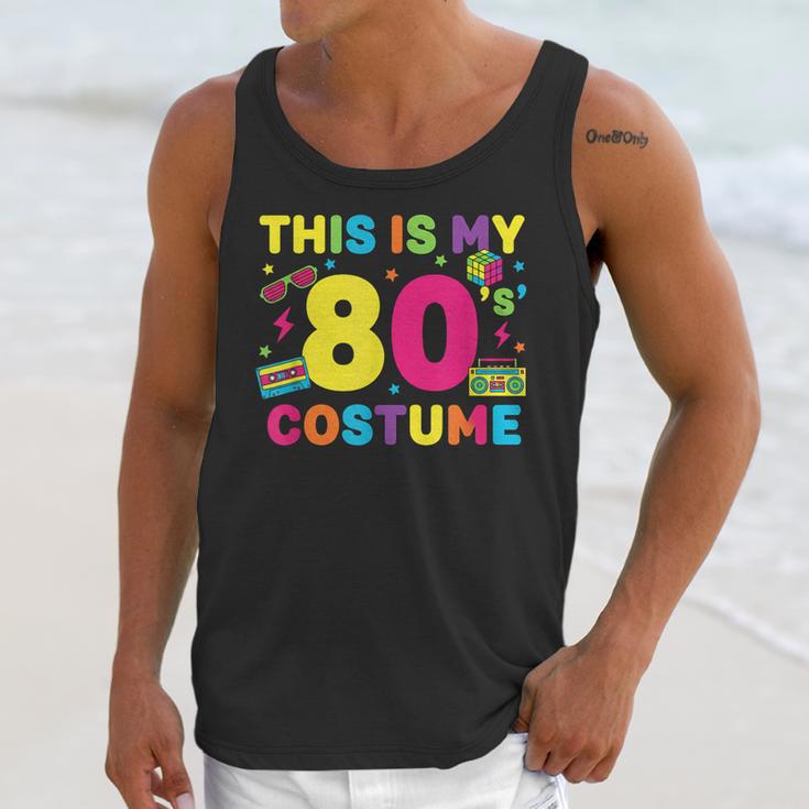 Retro 80's Costume 80s Nostalgia Party Unisex Tank Top