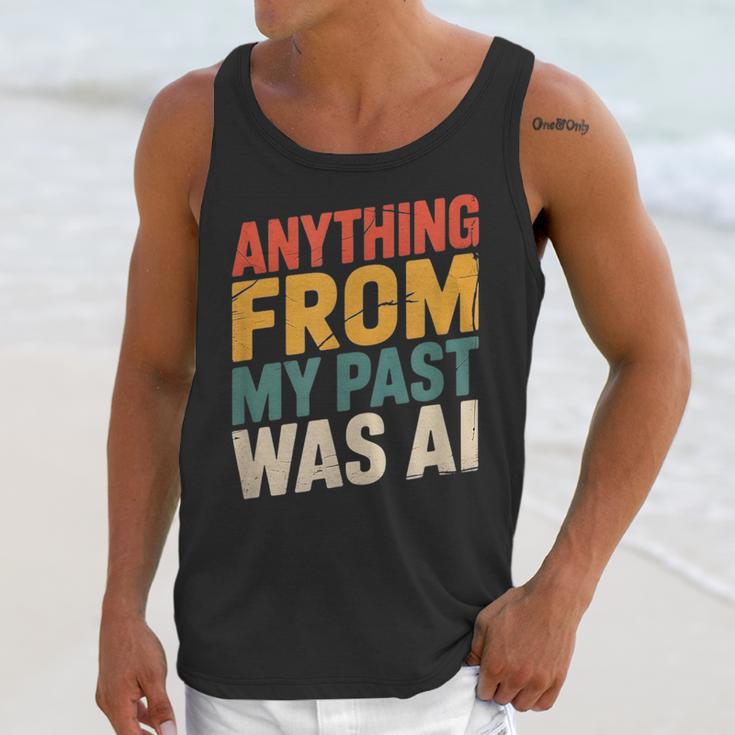Retro AI Nostalgia Quote Distressed Vintage Unisex Tank Top Retro AI Nostalgia Quote Distressed Vintage Unisex Tank Top