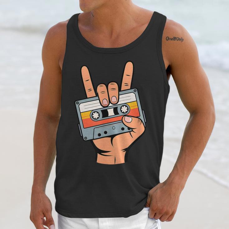 Retro Cassette Tape For 80s & 90s Nostalgia Unisex Tank Top