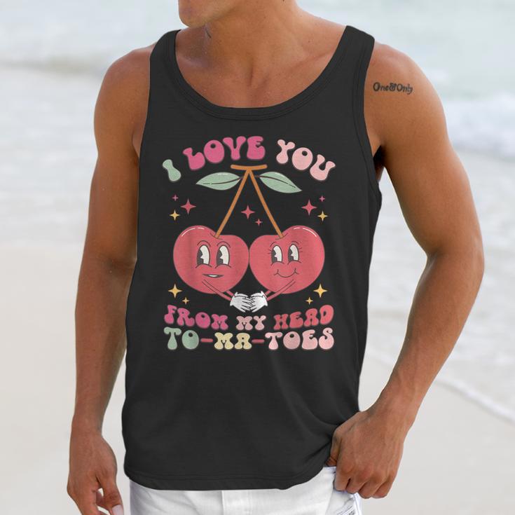 Retro Cherry Love 90s Nostalgia Unisex Tank Top