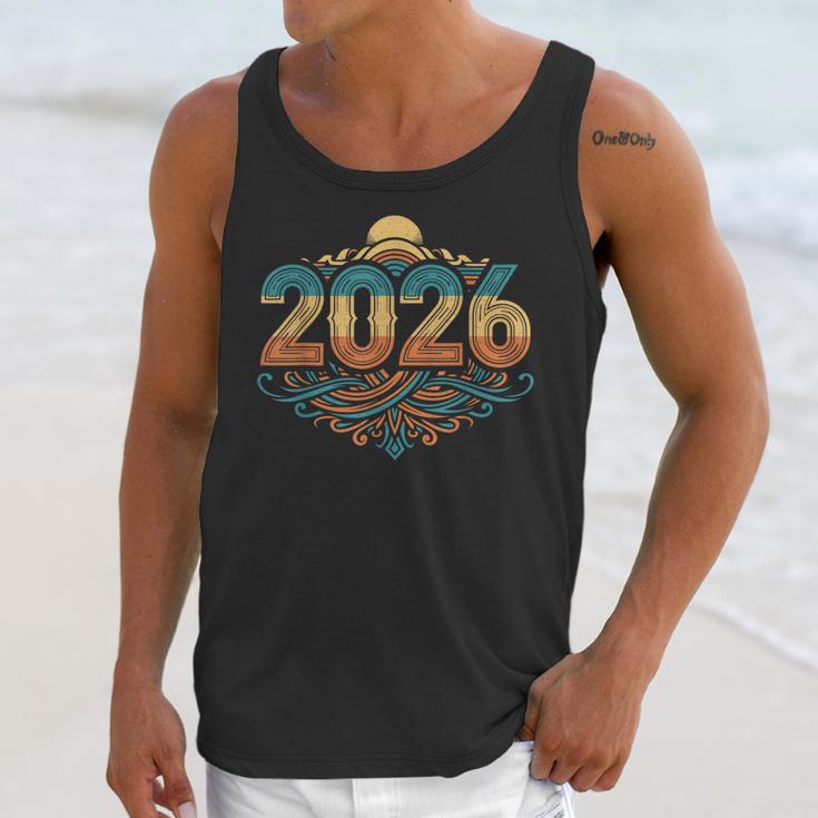 Retro Vintage Style 2026 Nostalgia Sunset Family Reunion Unisex Tank Top