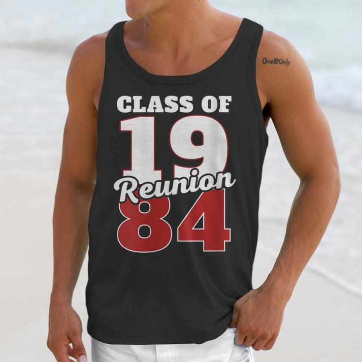 Reunion 1984 Class Of 1984 Reunion 84 Graduation 1984 Unisex Tank Top