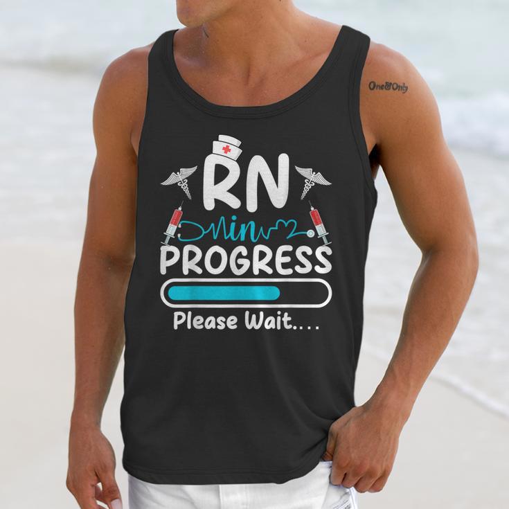 RN In Progress Loading Future Nurse Graduation Lover Unisex Tank Top