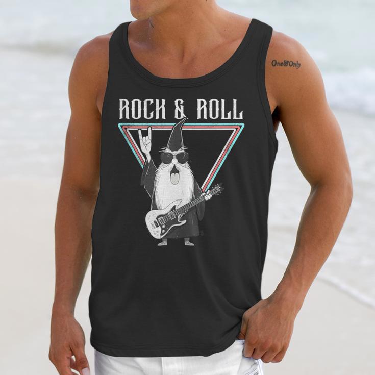 Rock & Roll Wizard Music Nostalgia Unisex Tank Top