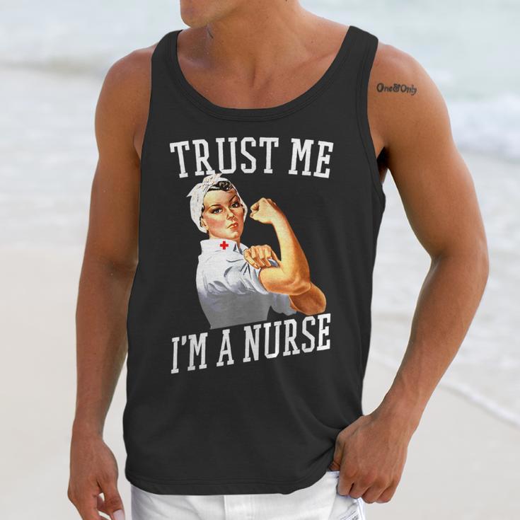 Rosie Riveter Nurse Shirt Nurse Graduation Shirt Unisex Tank Top