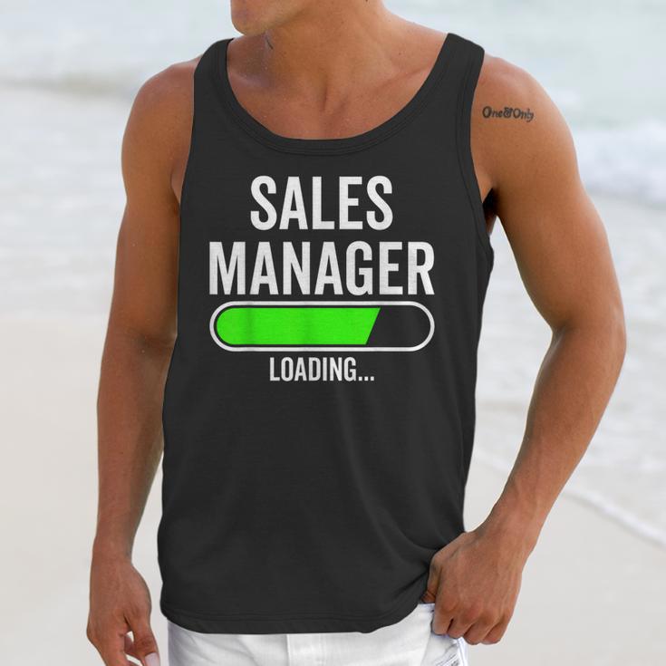 Sales Manager Loading Graduation Graduate New Job Unisex Tank Top