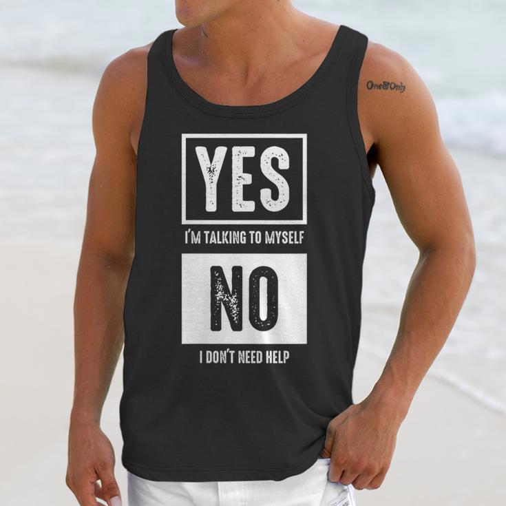 Sarcastic Independent Shopper Introvert Shopping Humor Unisex Tank Top