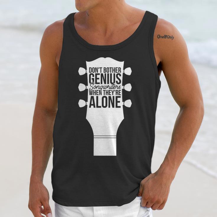 Sarcastic Jokes Genius Songwriters Are Introvert Guitarist Unisex Tank Top Sarcastic Jokes Genius Songwriters Are Introvert Guitarist Unisex Tank Top