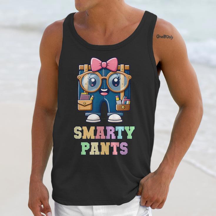 Sarcastic Little MISS SMARTY PANTS Graduation Alumni Game On Unisex Tank Top